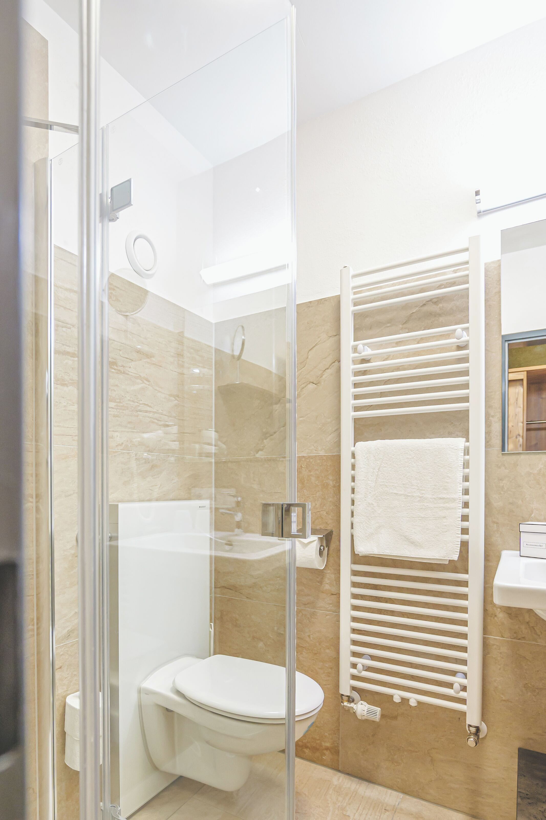 Dusche, Handtücher
