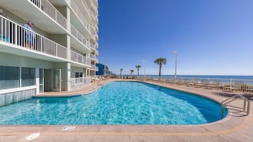Indoor pool, outdoor pool