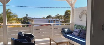 Loft 3 bedrooms 2 bathrooms Large terrace 150m sea view small ANCV cheq ok