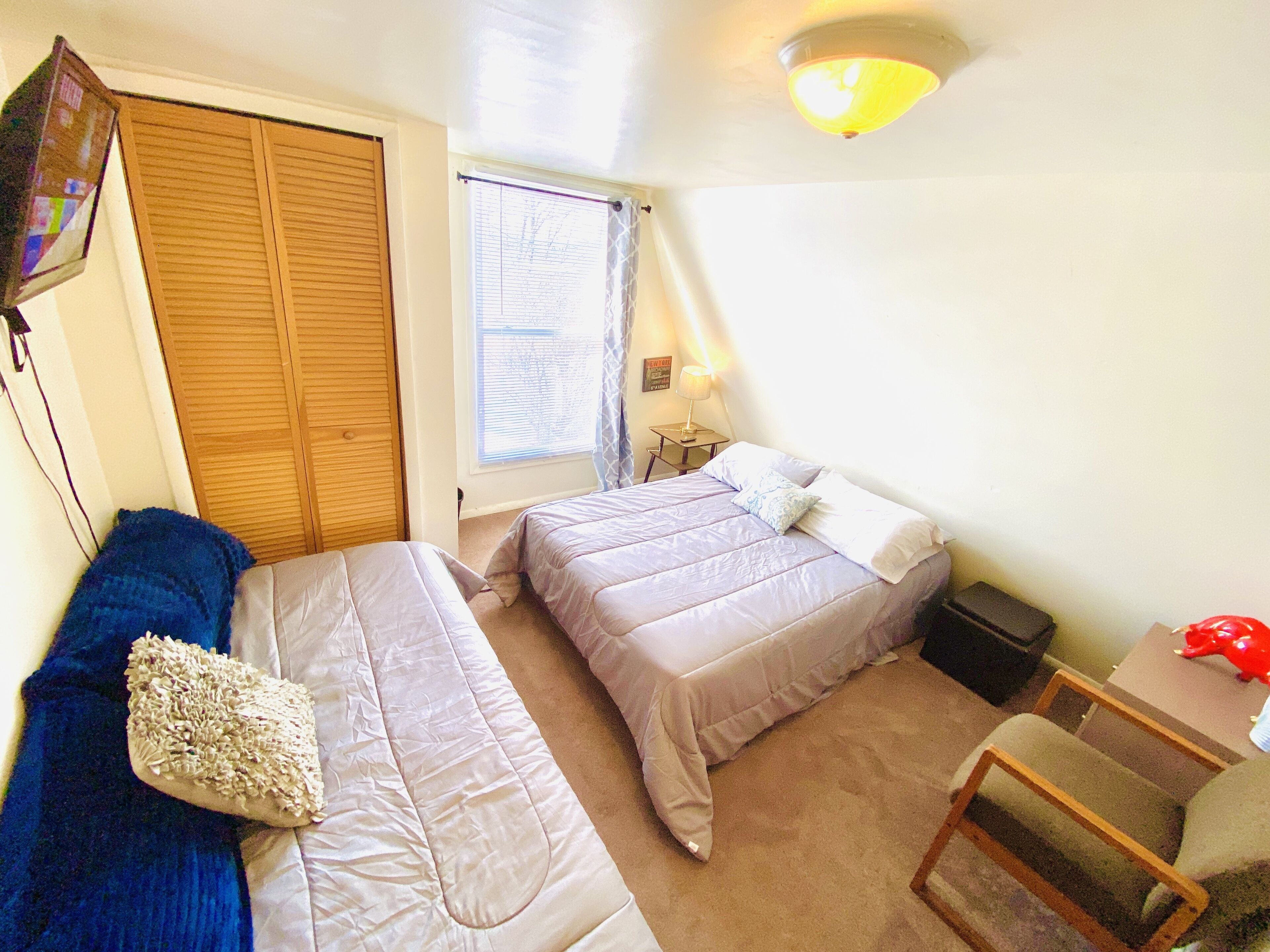 4 間睡房、免費 Wi-Fi、床單