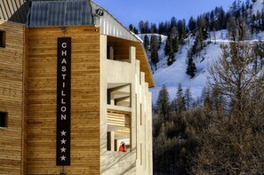 Exterior - Wifi, 20m from ski slopes, fitness, swimming pool, sauna, balcony, tv, ski locker, 40m², Isola 2000 (Isola)