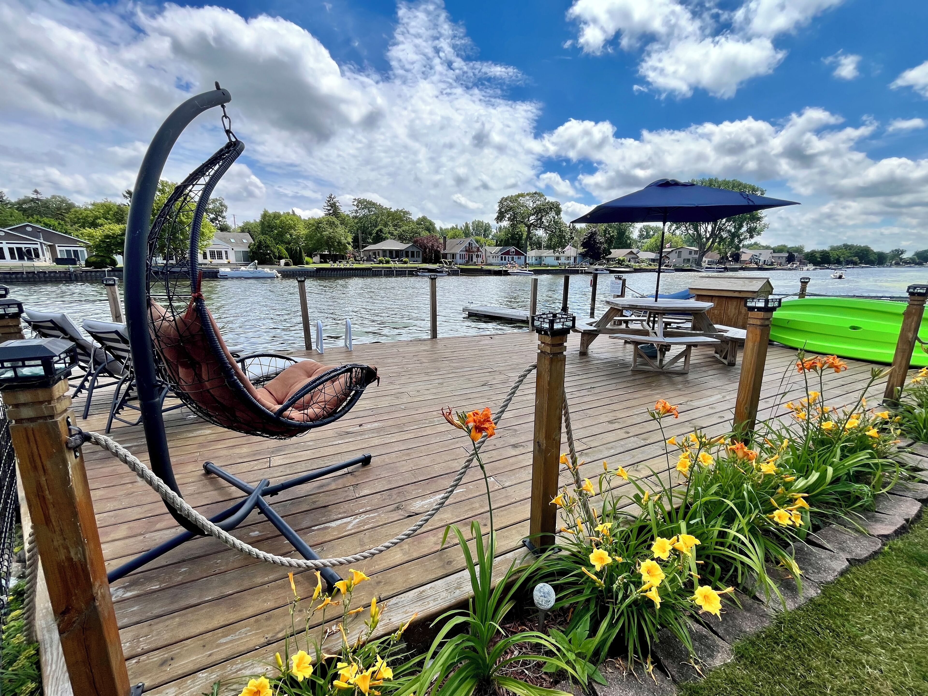 New! 4brm lodge with private dock