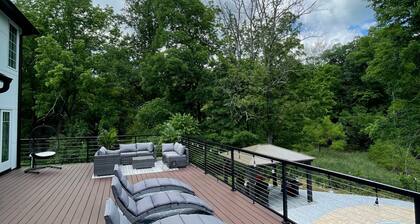 Elegant & Private Sparta Home – Pool, Deck, and Luxury Comfort