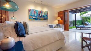 4 bedrooms, in-room safe, iron/ironing board, travel crib
