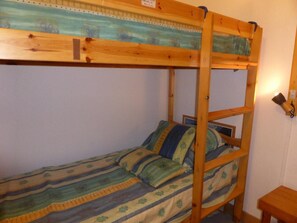 Room - 1st floor, balcony, parking, tv, ski locker, 27m², Les Houches (Les Houches)