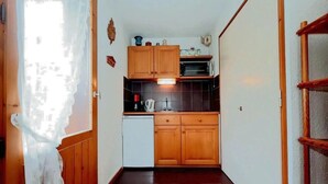 Interior - 2nd floor, balcony, parking, tv, 21m², Les Houches (Les Houches)