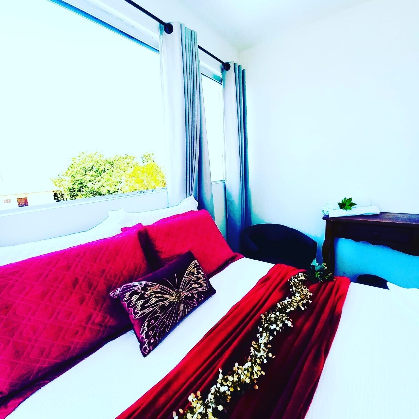 Suite com Vista Jardim