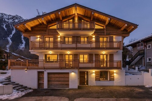 Jacaranda - Sublime 6pax 80m2 Vue Mtblanc Central Parking