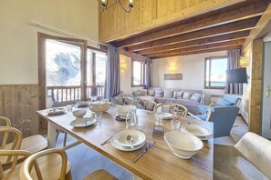 Living area - 300m from shops, 1st floor, balcony, tv, 85m², Les Menuires (Les Menuires)