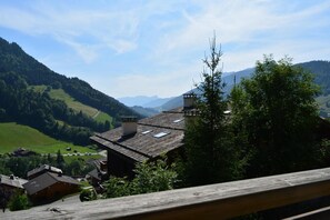 Property grounds - Floor -1, view mountain, balcony, fireplace or stove, tv, 56m², Le Grand Bornand (Le Grand-Bornand)