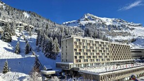 Exterior - 150m from ski slopes, 5th floor, balcony, tv, 43m², Flaine (Flaine)