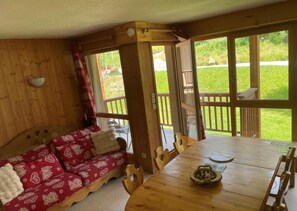 Interior - 2nd floor, balcony, tv, ski locker, 60m², Valloire (Valloire)