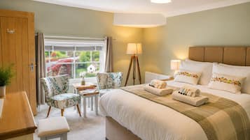 Chambre Deluxe double, salle de bain attenante (The Severnside Room)
