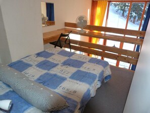 1 bedroom, WiFi - 300m from ski slopes, 3rd floor, balcony, tv, ski locker, 30m², Les Arcs (Les Arcs)