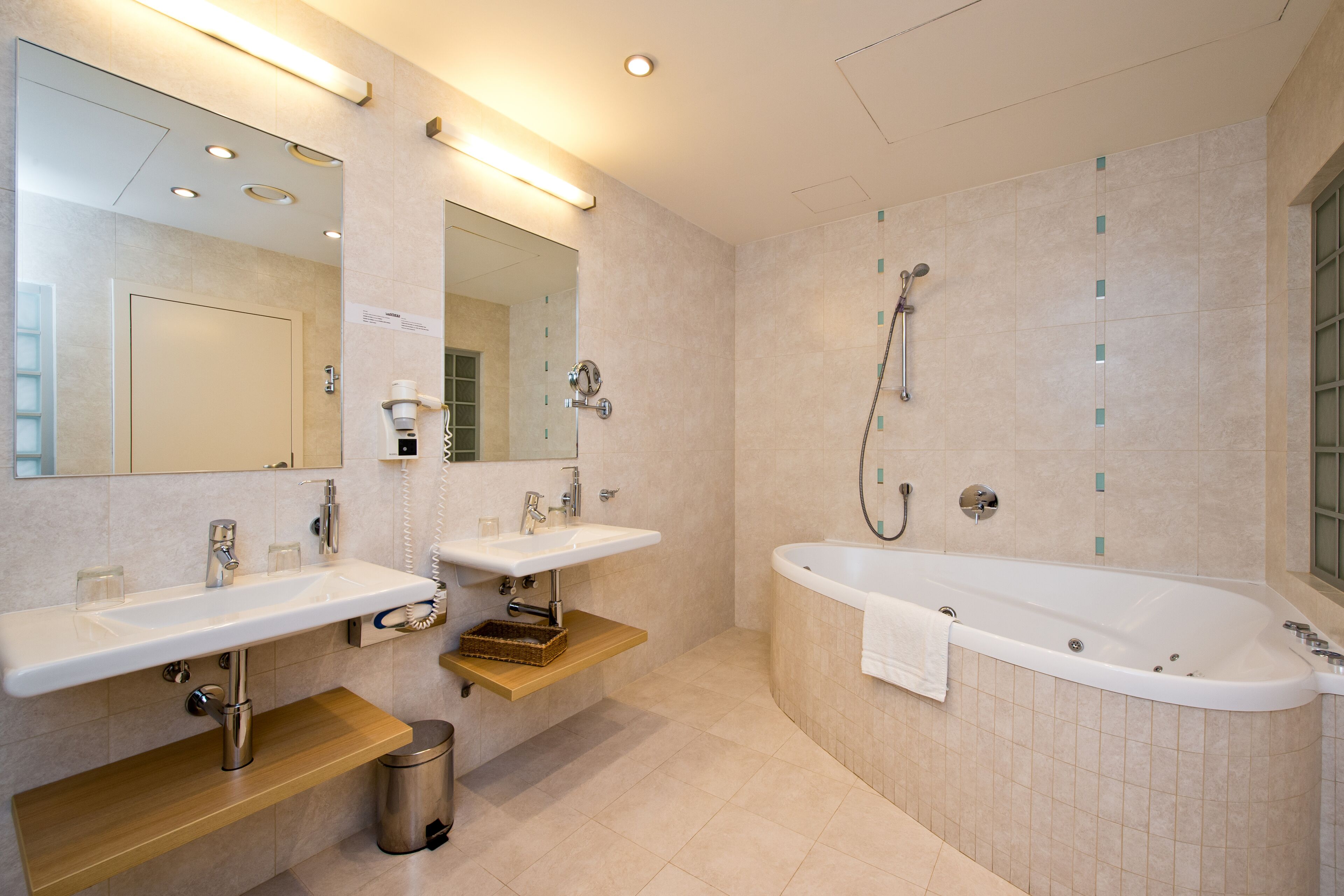 superior suite, terrace | bathroom | free toiletries, hair dryer, towels, soap