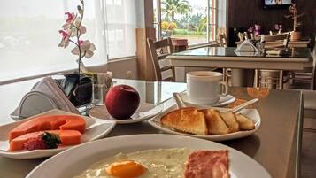 Free daily local cuisine breakfast