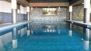 Pool - 2nd floor, view mountain, swimming pool, balcony, tv, ski locker, 55m², Les Arcs (Bourg-Saint-Maurice)