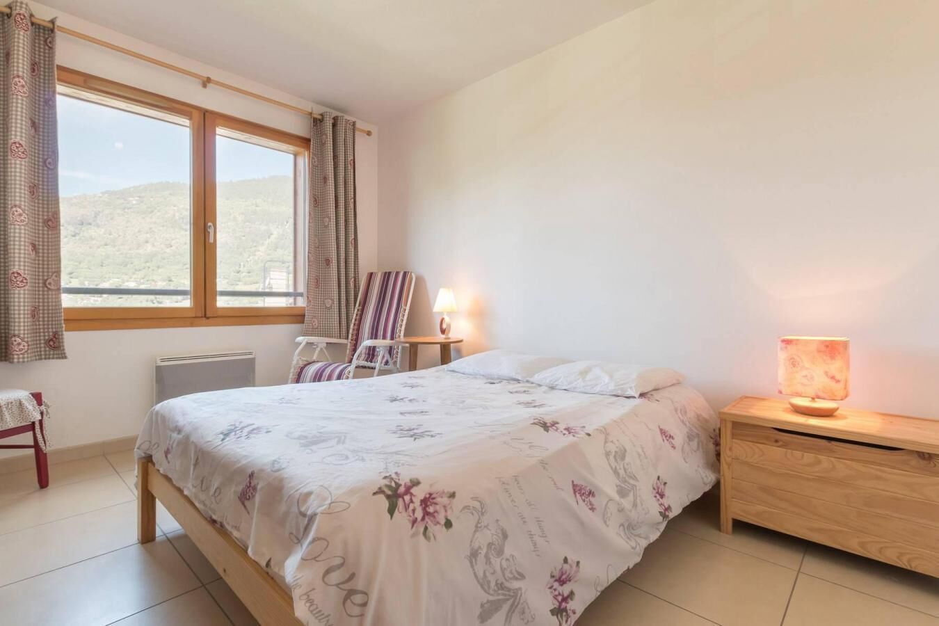 1er étage, vue panoramique, balcon, télévision, 49m², Serre Chevalier