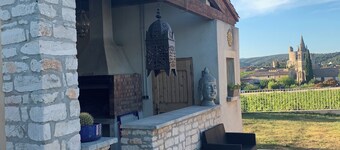 Mini Villa à Aiguèze Avec Piscine Privée et vue sur le Village