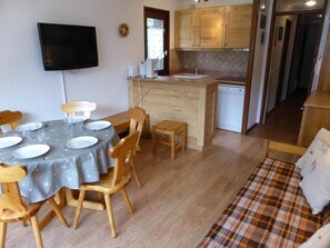 Dining - 2nd floor, balcony, tv, 41m², Les Contamines-Montjoie (Les Contamines-Montjoie)