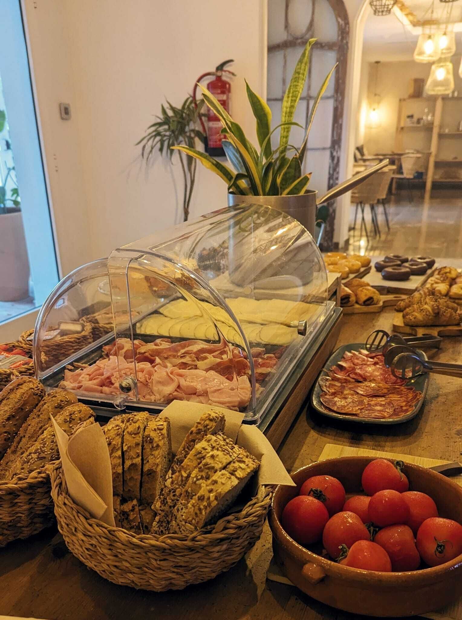 Daily buffet breakfast (EUR 15 per person)