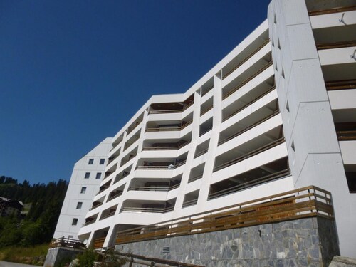 View ski slopes, terrace, tv, ski locker, 25m², Flaine