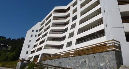 View ski slopes, terrace, tv, ski locker, 25m², Flaine