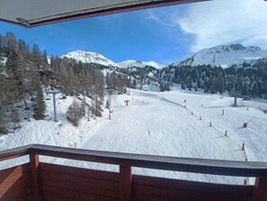 Blick von der Unterkunft