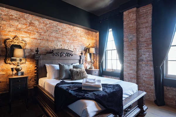 Premium bedding, down duvets, memory-foam beds, individually decorated