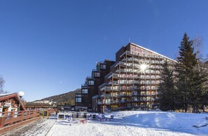 Exterior - 10m from ski slopes, 1st floor, balcony, tv, 35m², Les Arcs (Les Arcs)