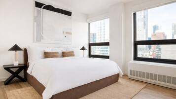 Apartment, 1 King Bed (Studio) | Bed sheets