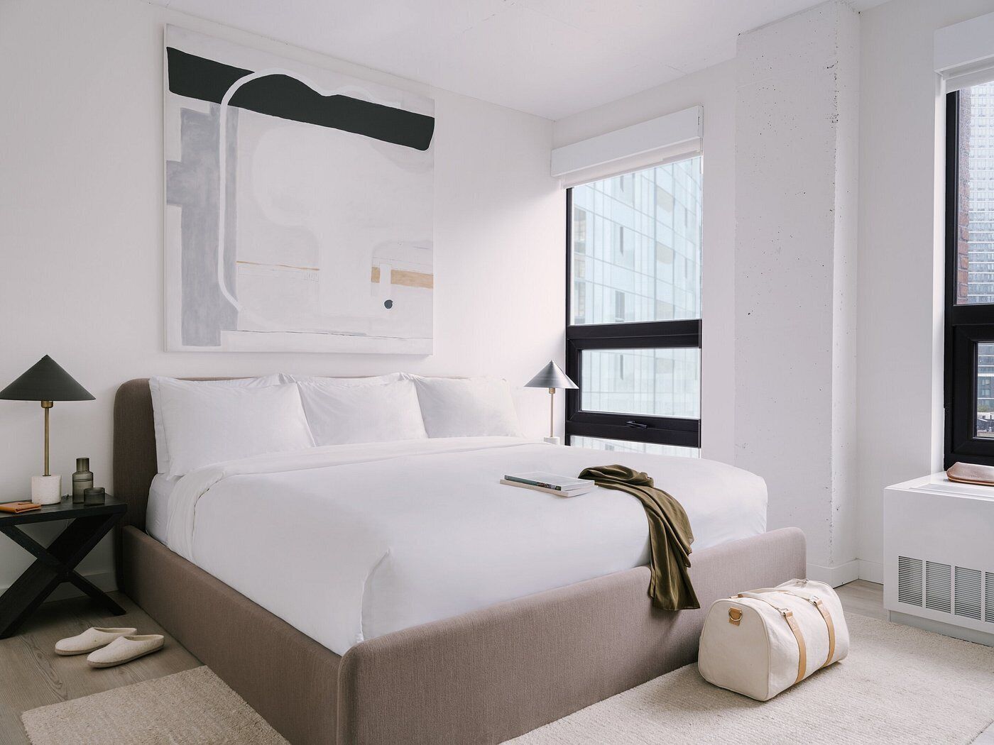 Apartemen, 1 kamar tidur | Seprai linen