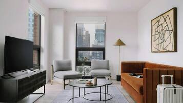 Apartment, 2 Bedrooms, City View | Bed sheets