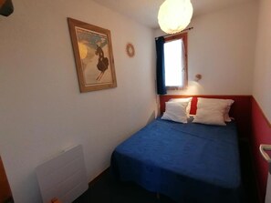 1 bedroom, WiFi - 1st floor, balcony, tv, ski locker, 31m², Montalbert (Aime)