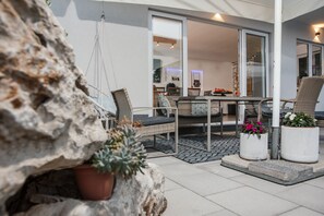 Outdoor dining - A cozy house in a quiet location,Holiday House Leonarda (IMOTSKI)