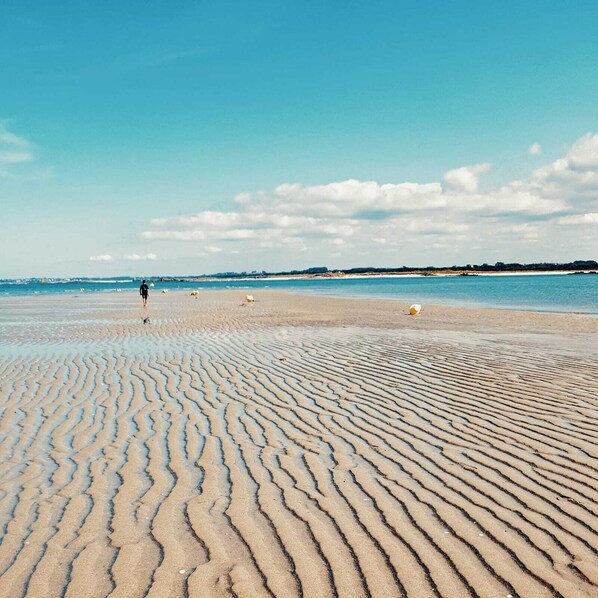 Beach - Dolmen et Rigadelles, 4* indoor pool 29° 5 minutes from the beach and GR34. (plouneour trez)