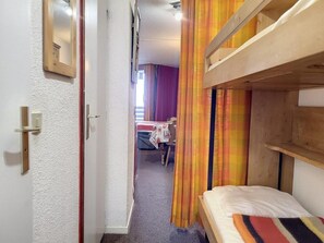 WiFi - Wifi, floor -4, balcony, tv, ski locker, 27m², La Rosière (La Rosière Montvalezan)