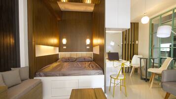 1 Schlafzimmer, Bügeleisen/Bügelbrett, kostenloses WLAN, Bettwäsche