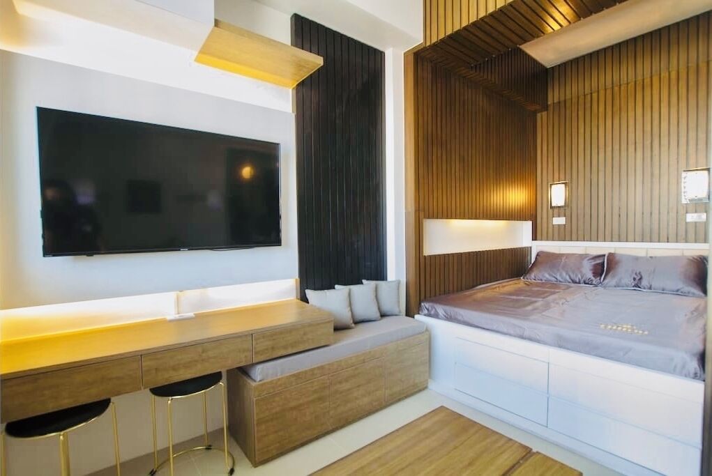 1 habitación, tabla de planchar con plancha, wifi gratis y ropa de cama 