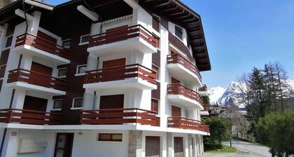 1st floor, view mountain, balcony, tv, 29m², Le Grand Bornand