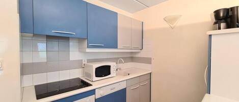 Fridge, oven, dishwasher, toaster