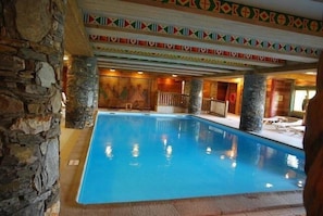 Piscine couverte, piscine chauffée