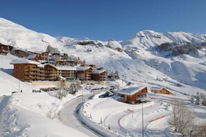 Exterior - 50m from ski slopes, 5th floor, parking, tv, 25m², Orcières Merlette 1850 (Orcières)