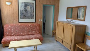 Living area - 200m from resort center, 3rd floor, tv, 55m², Orcières Merlette 1850 (Orcières)