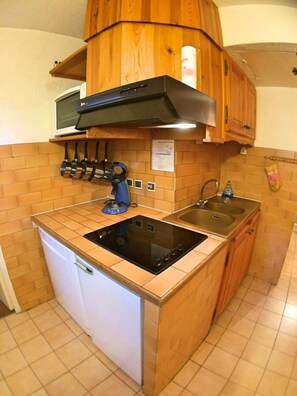 Refrigerador, microondas, horno y lavavajillas