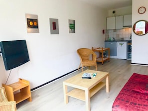 Living area - 5th floor, view ski slopes, balcony, parking, tv, 43m², Villard de Lans (Villard-de-Lans)
