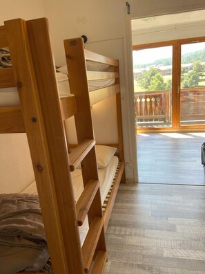 1 bedroom, WiFi - 200m from resort center, 3rd floor, view mountain, balcony, tv, 29m², Superdévoluy (Le Dévoluy)