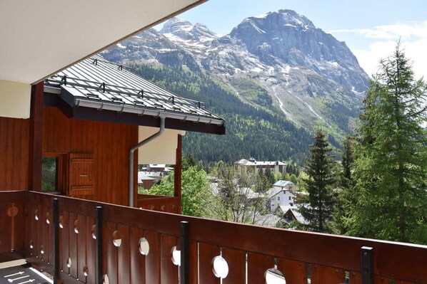 Property grounds - 100m from ski slopes, 2nd floor, balcony, tv, ski locker, 34m², Pralognan-la-Vanoise (Pralognan-la-Vanoise)