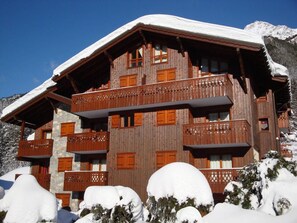 Exterior - Terrace, tv, ski locker, 32m², Pralognan-la-Vanoise (Pralognan-la-Vanoise)