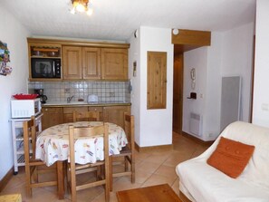 Living area - 100m from ski slopes, terrace, tv, ski locker, 35m², Pralognan-la-Vanoise (Pralognan-la-Vanoise)